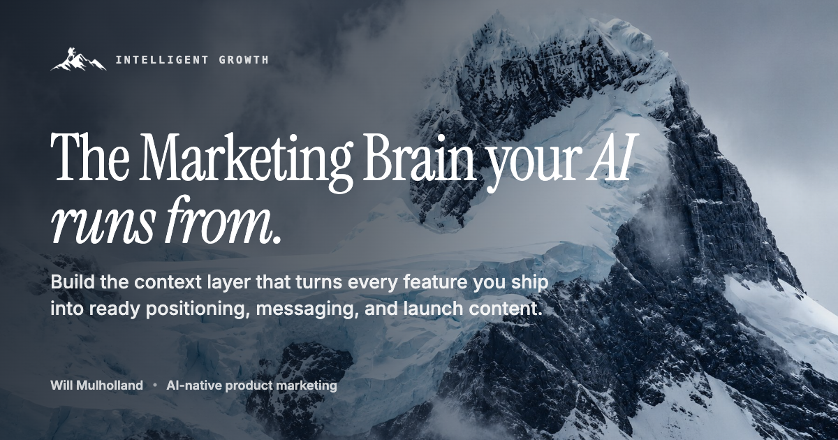 Intelligent Growth - AI-native marketing podcast and newsletter on beehiiv